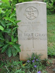 TRINCOMALEE WAR CEMETERY - BRANTON, JACOB AINSLEY